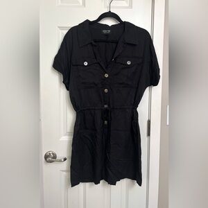 C'est Toi Button Down Romper NWOT